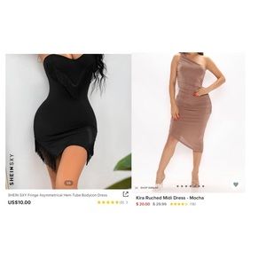 2 dresses for a night out